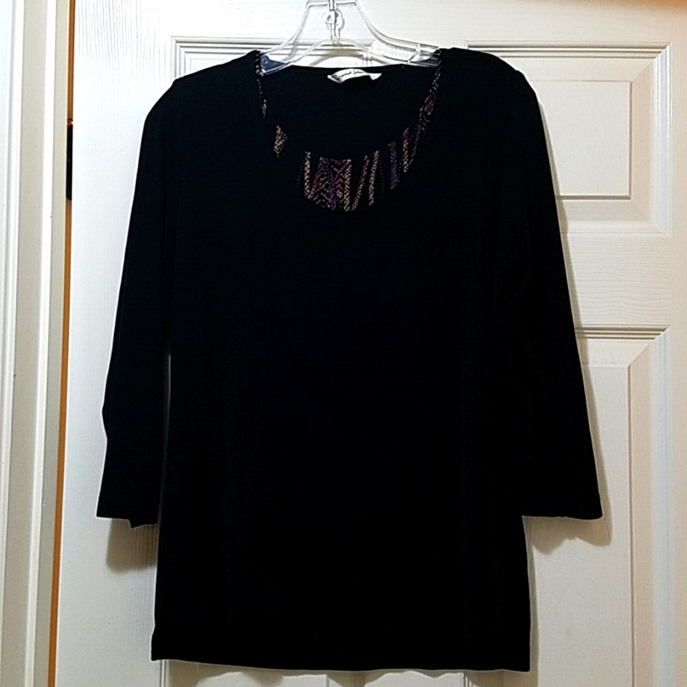 Vintage French laundry stretchy sweater